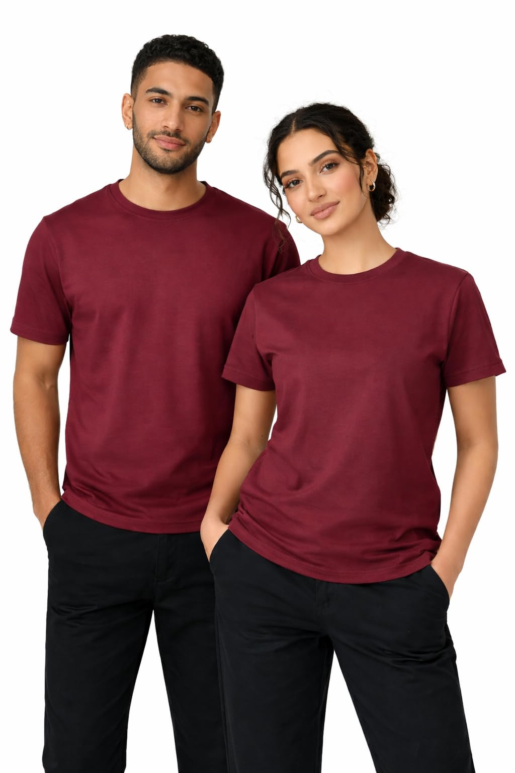 Basic 2 Piece T-Shirt Soft Comfortable Casual High Quality Men and Women Simple Style Stylish Perfect for Daily Use Summer Fashion Light Easy to Match Practical