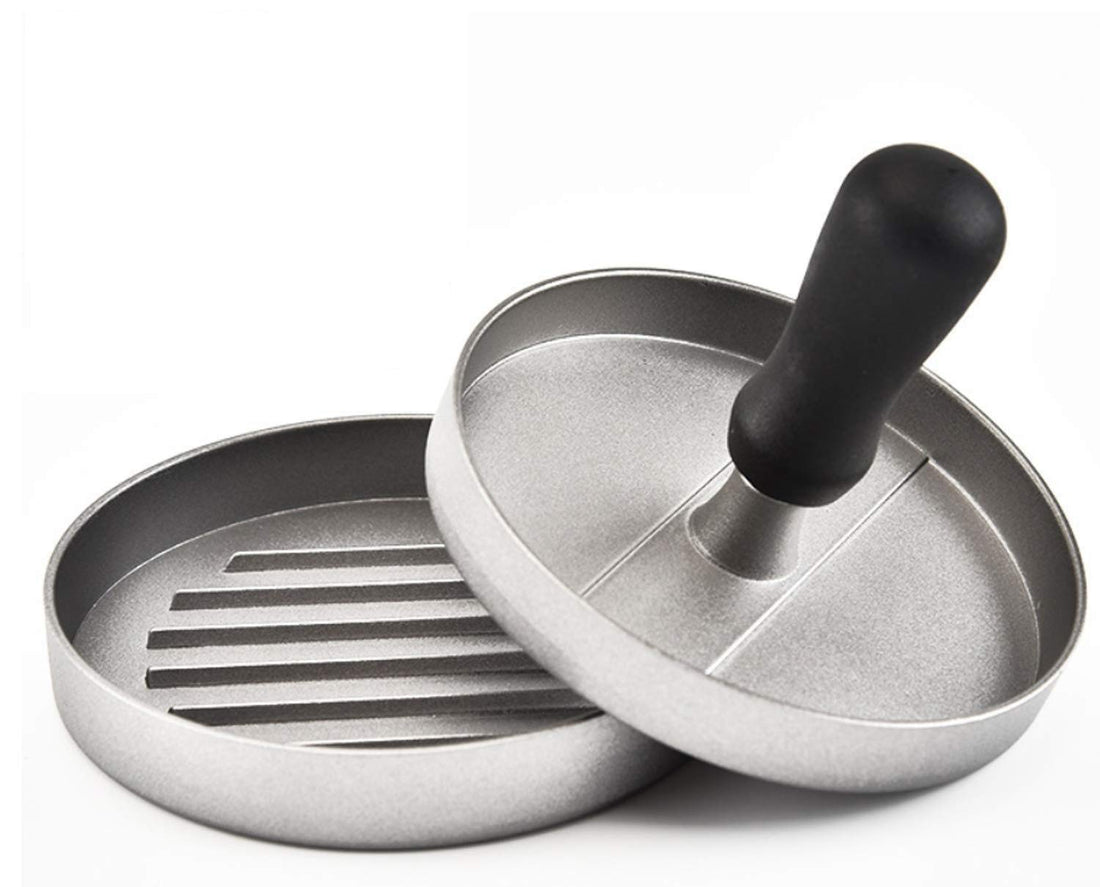 Nyganmelloz Aluminum Hamburger Patty Maker for Stuffed Burgers