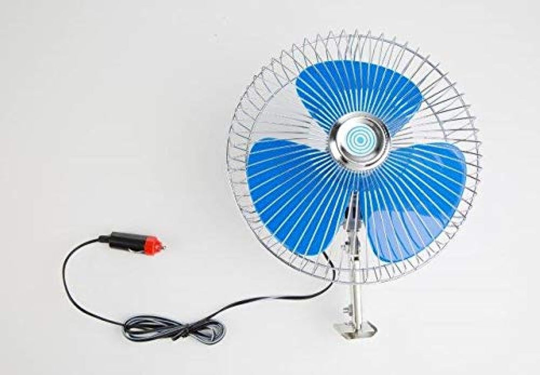 Fan with Car Charger - (24V)