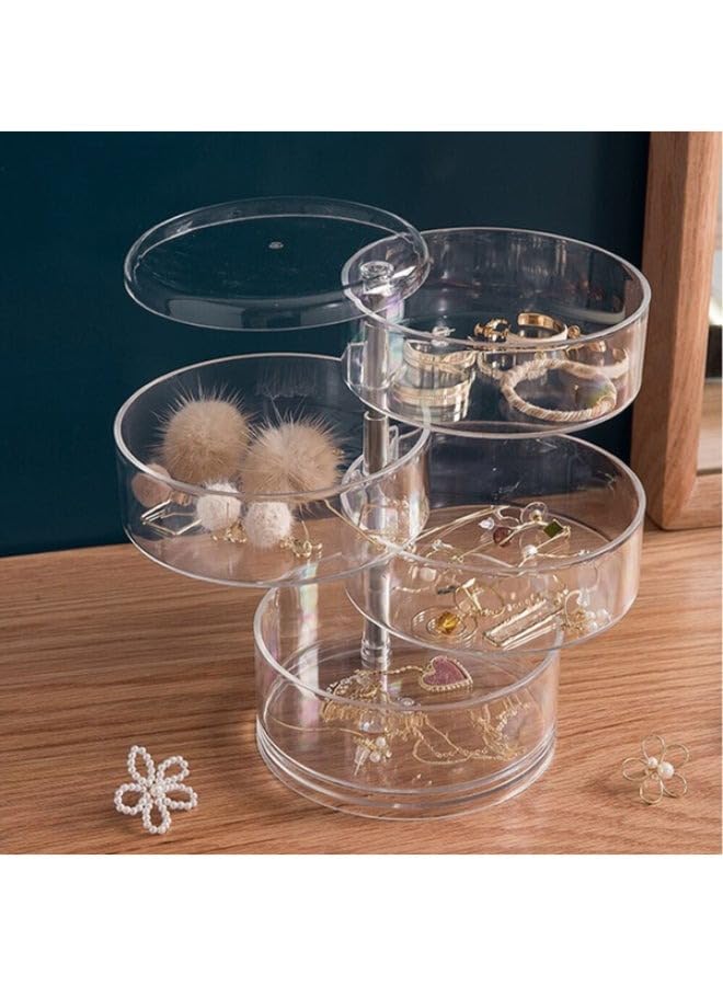 "4 Tier Rotating Accessory Organizer - Close and Practical Shave to Organize Your Accessories!" - Generic
