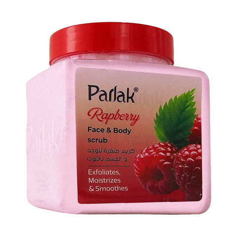 Parlak Face & Body Scrub Cream With Rapberry 350gm
