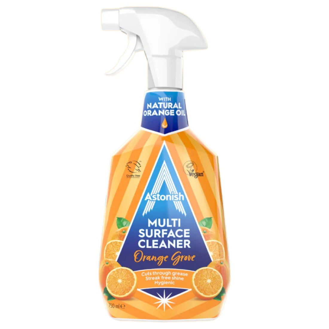 Astonish Multi surface Cleaner with Orange oil, 750 ml