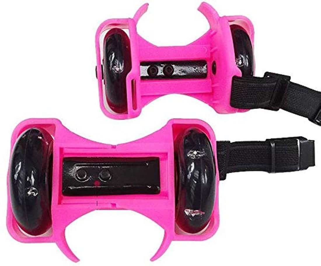 Heelys Hot Flash Roller Skate Shoes Scooter Flashing Wheels Best Toys for Kids - Pink