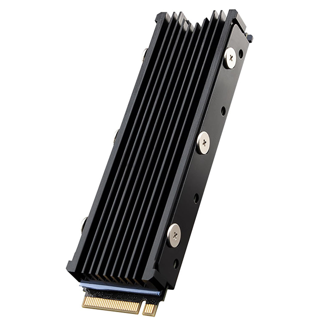 M.2 Heatsink NVME 2280 SSD Heat Sink Support Single Double Sided M2 SSD Cooling with Thermal Silicone Pads Cooler for Computer PC PS5 PCIE NVME or NGFF SATA M.2 SSD Installation