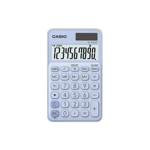 Casio SL-310UC-LB-N-DC Portable Digital Calculator - Purple