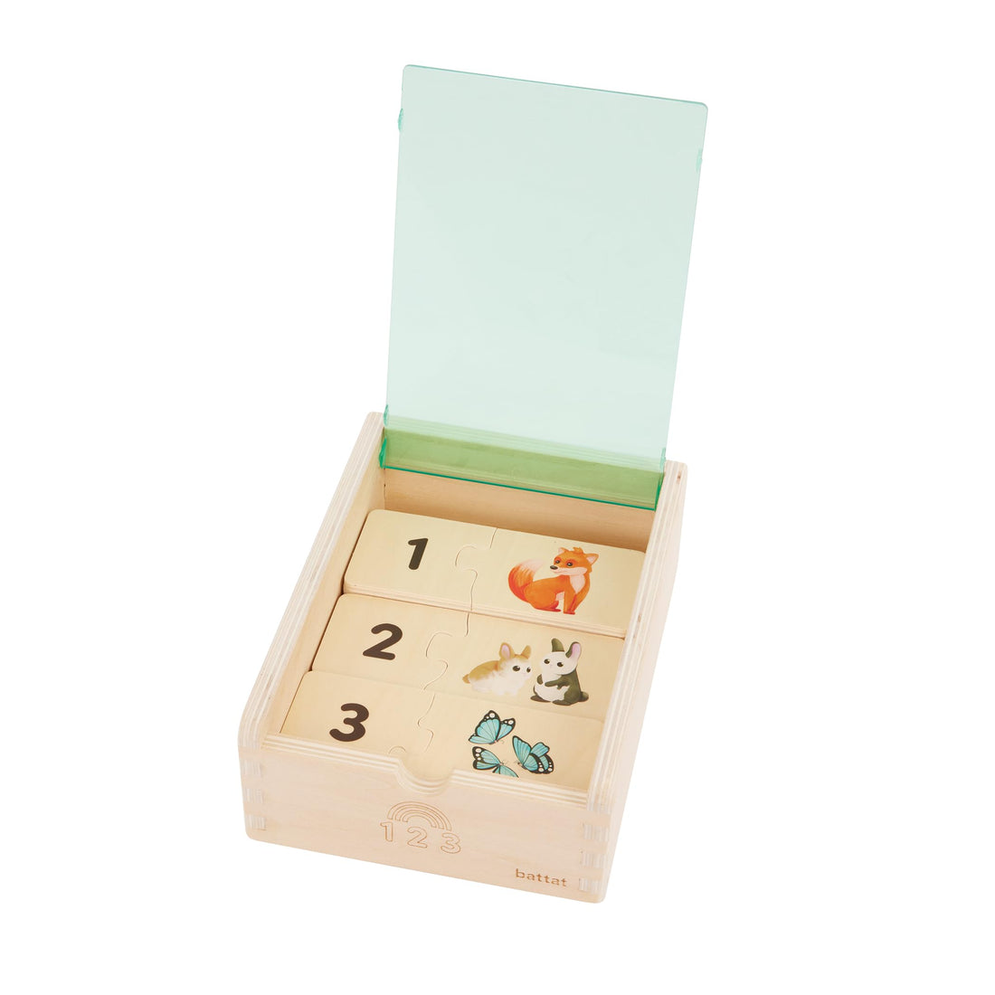 Battat – One-Match 123s Puzzle Box