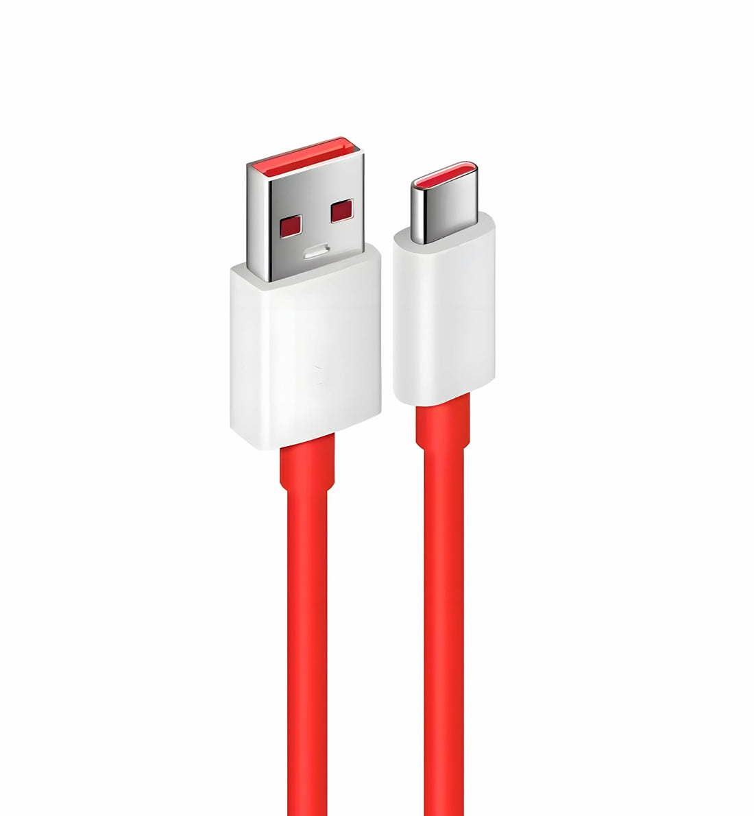 Warp Charge/Dash Charge/Super VOOC-Dart/Warp cable/Dash Cable/Super VOOC Charging cable 6.5A (30W-65W) (Red)