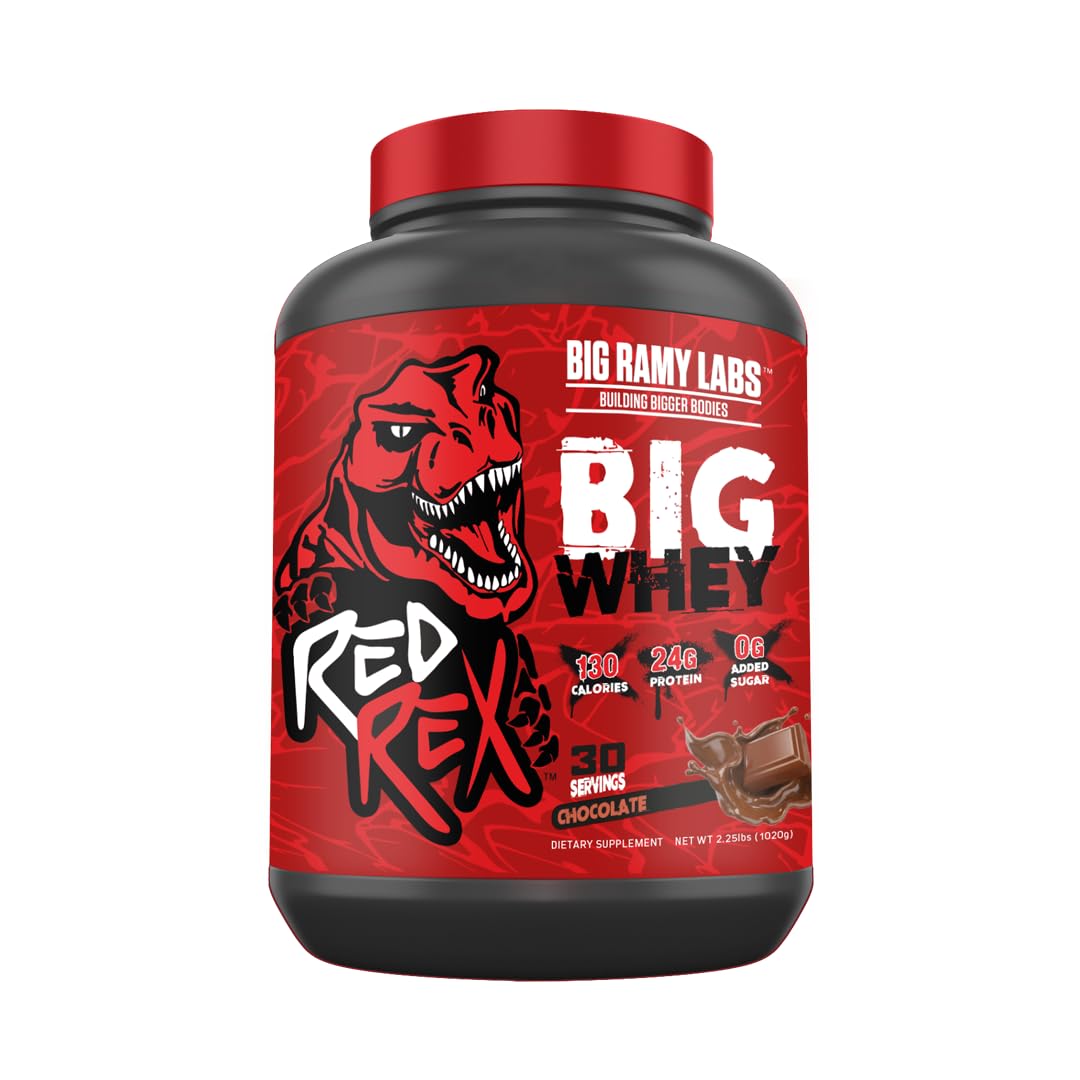 Red Rex Big Whey Protein Powder 1020 g, Chocolate