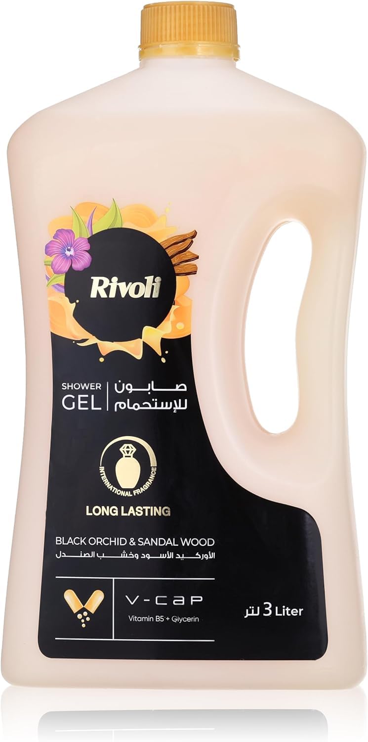 Rivoli shower gel black 3ltr