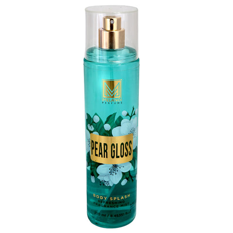 Melano Perfume Body Splash Refreshing Fragrance Mist With Pear Gloss For Women-250ml
