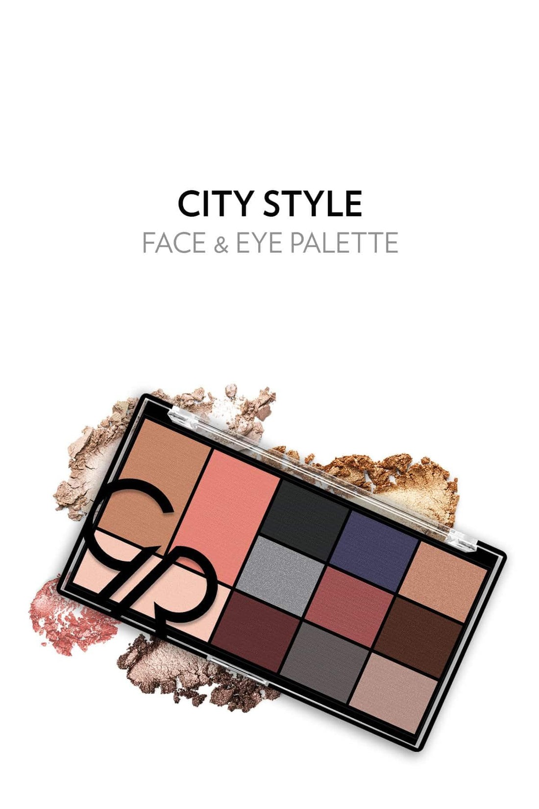 G.R CITY STYLE FACE&EYE.PALET N.2 SMOKEY