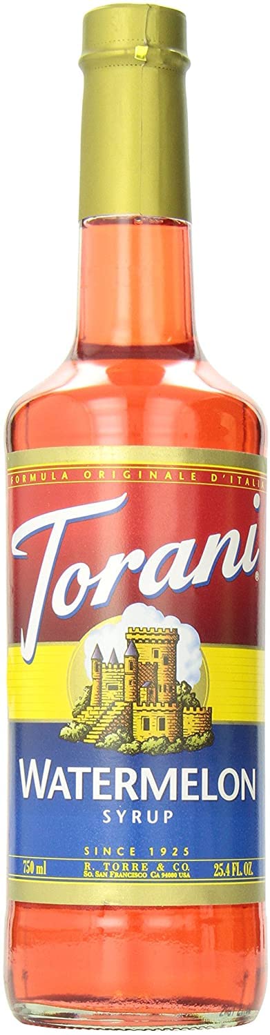 BONCAFE Torani Syrup - Watermelon Flavor - 750 ml