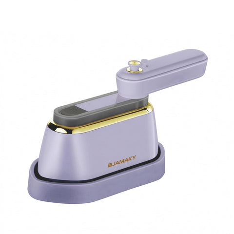 Portable Mini Steam Iron Travel Multifunction 1500W 100ml Water Tank Continuous Steam Dry Vertical Horizontal Ironing