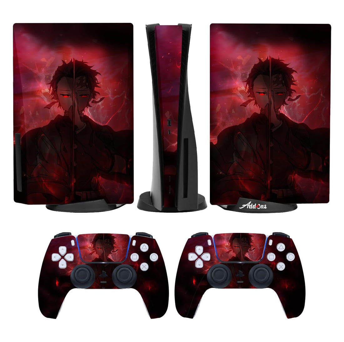 Add-Ons PS5 Naruto #3 Skin Compatible With PlayStation 5 (Slim - CD)