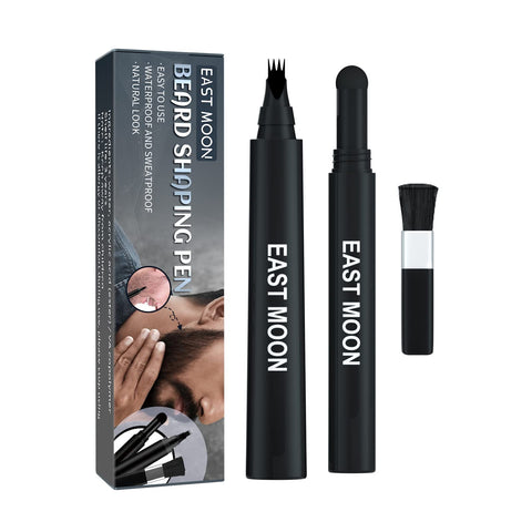 fashion mania Beard Pencil Filler, Barber Styling Pen Waterproof Proof, Sweat Proof, Long Lasting Solution, Natural Finish, Effective Enhance Facial Hair