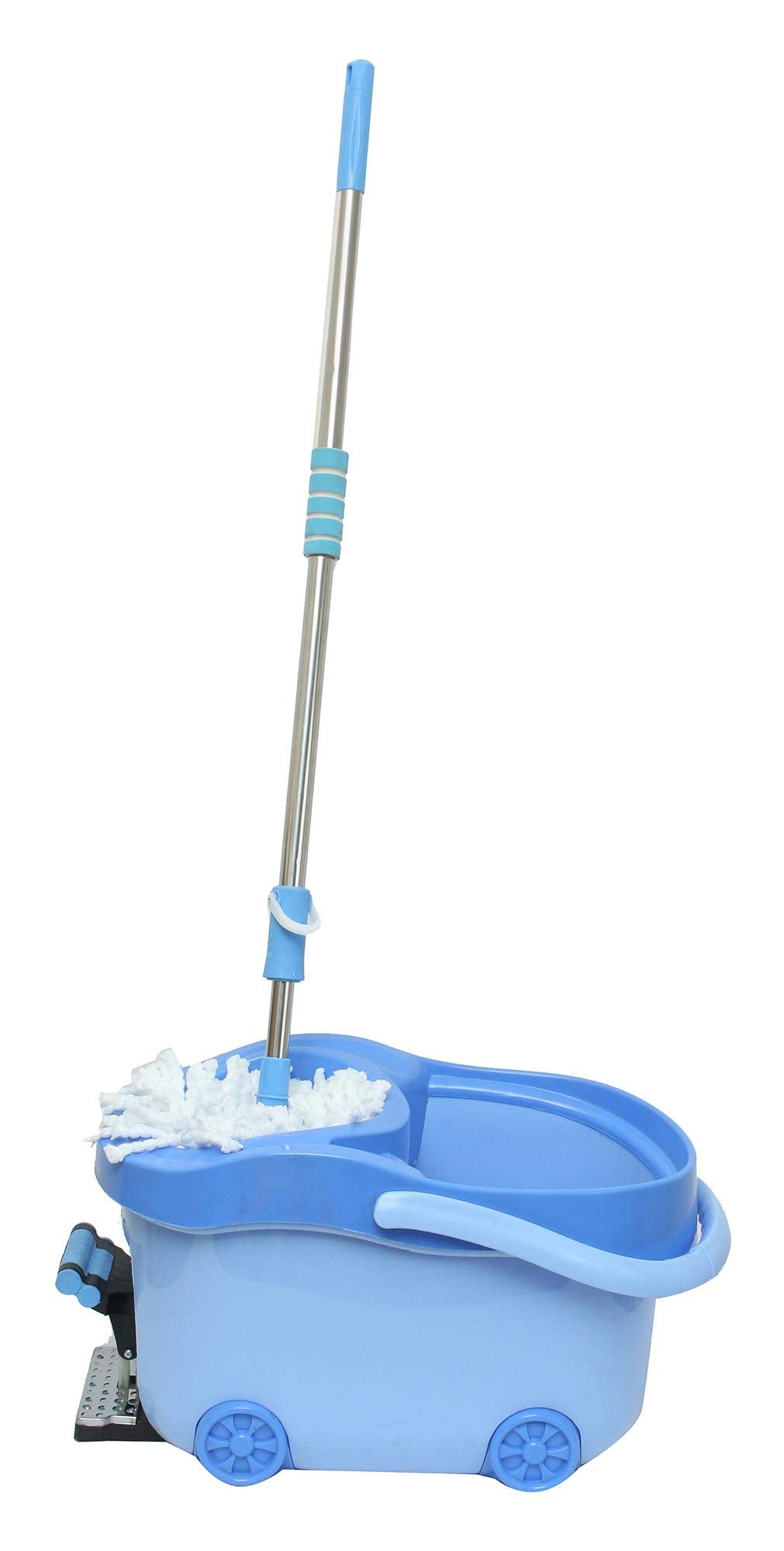 6222011703488 Stainless Automatic Bucket, Blue
