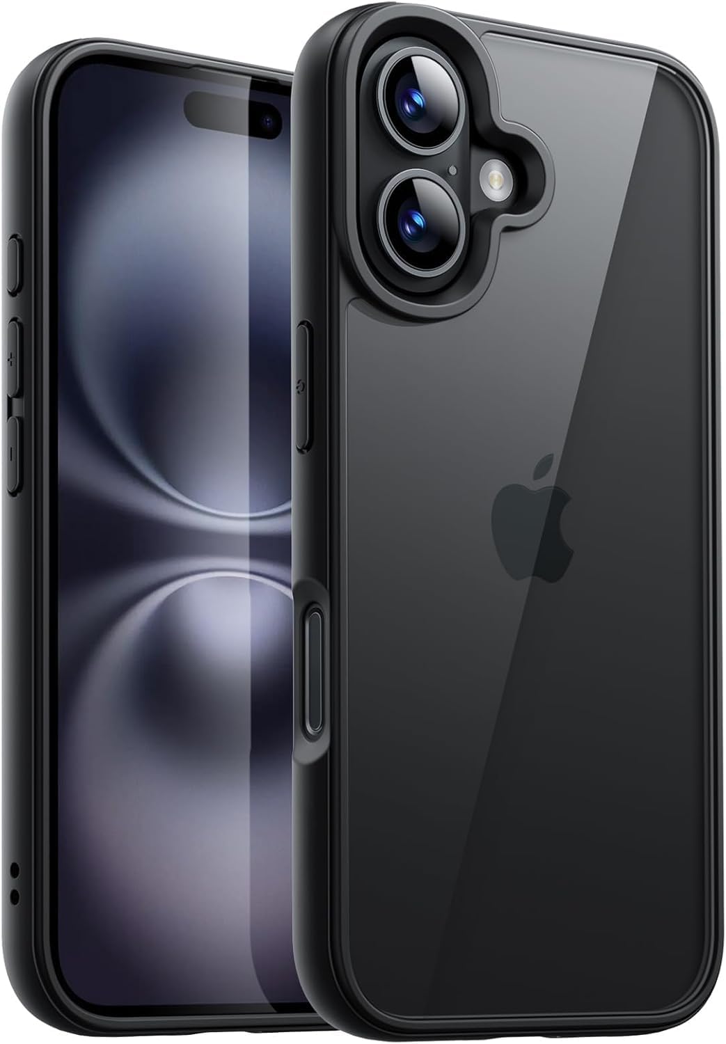 Luxury Military Grade Premuim Case Q-Series Compatible With Iphone 16 Series Shockproof Hard PC +Soft Silicone [Not Yellowing][ Drop Protection] Cover (Iphone 16 Plus)