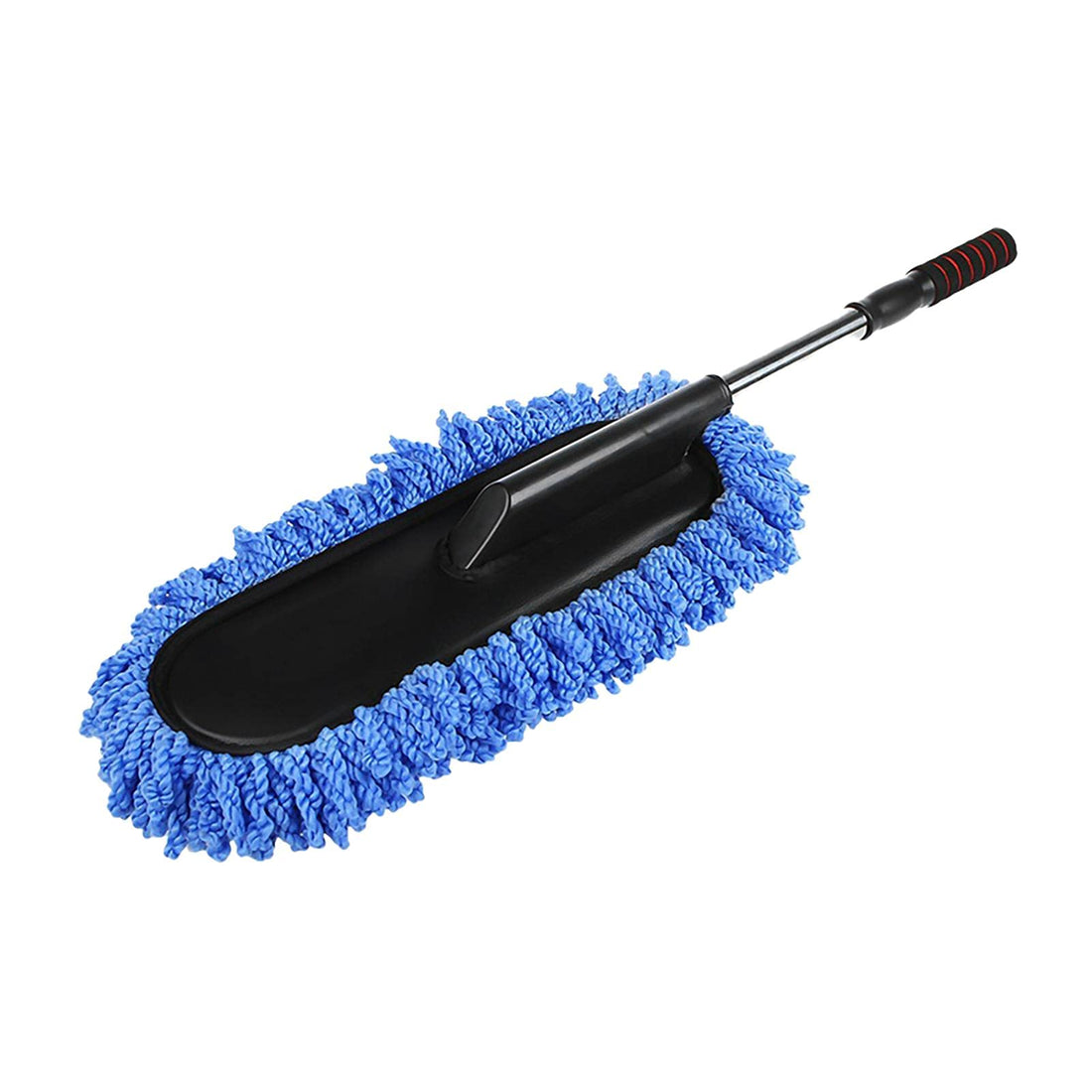 Microfiber Car Wash Mop, Brush for Car Wash with Long Handle Cleaning Brush Paint Care Sweeping Wax Ash Car Duster, Multifunction for Washing Car Seat, Window, Roof, Wardrobe, Cabinet, Sofa(Blue)