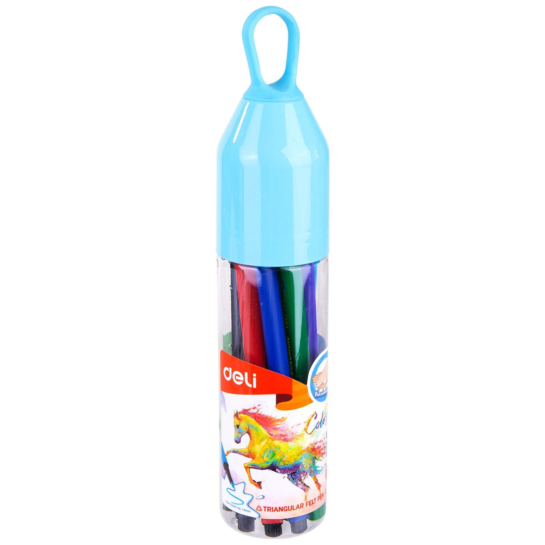 Deli c105 06 felt pen set - 12 pens