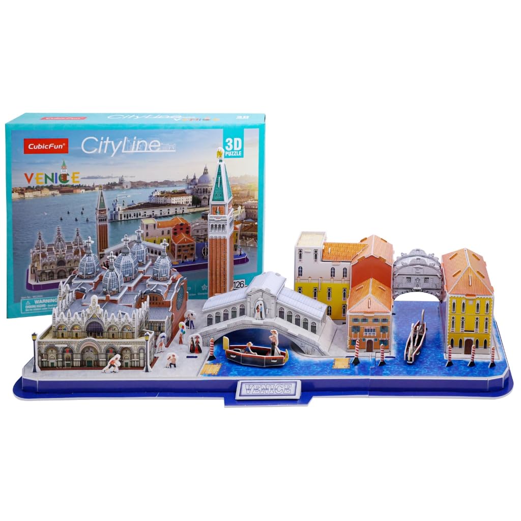 CubicFun 3D City Line Wenecja [PUZZLE]