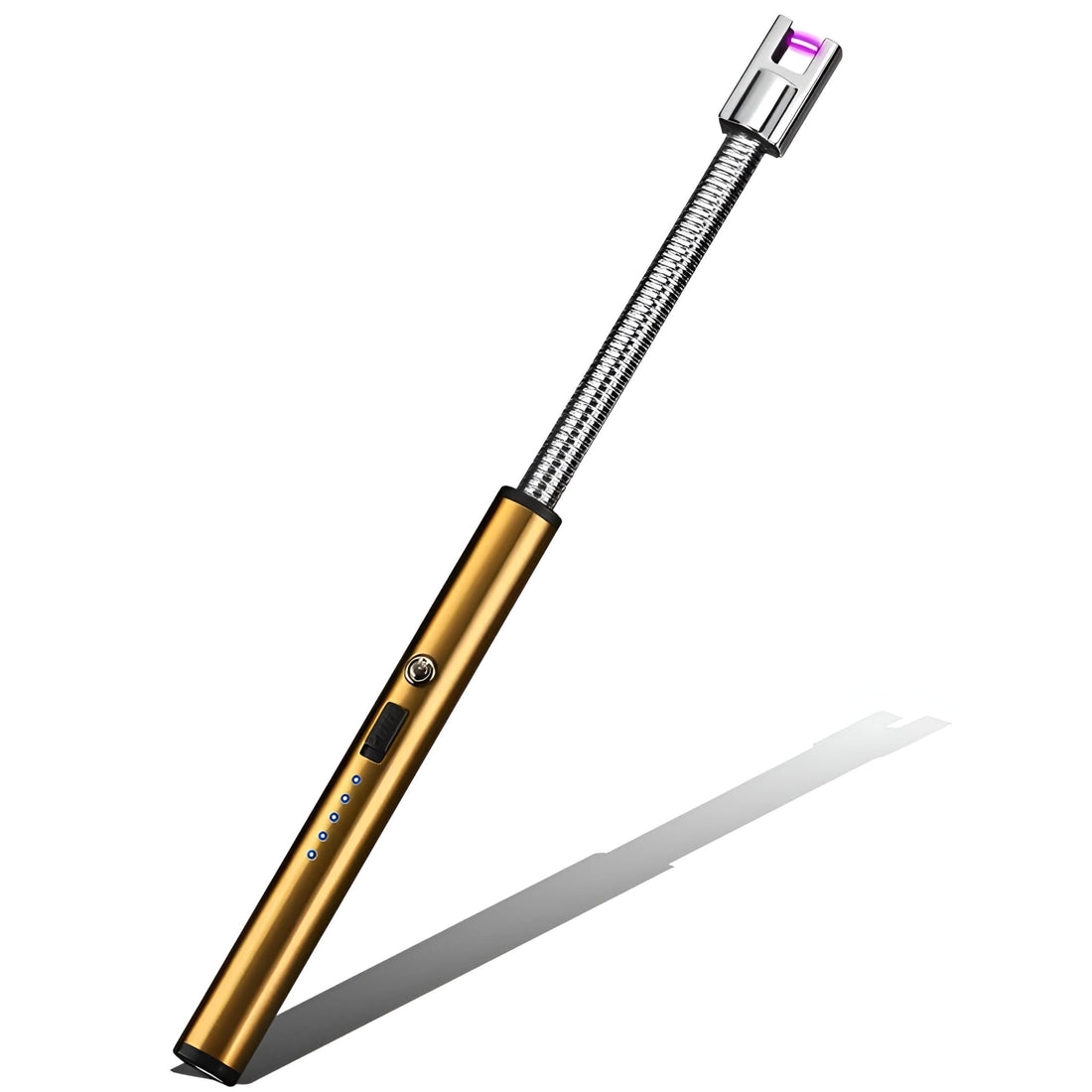 USB Lighter - Rechargeable Electric Lighter with Safety Switch, Windproof Flameless Design for Candles, Grills, Gas Stoves, Kitchen Use, Camping Adventures (1)