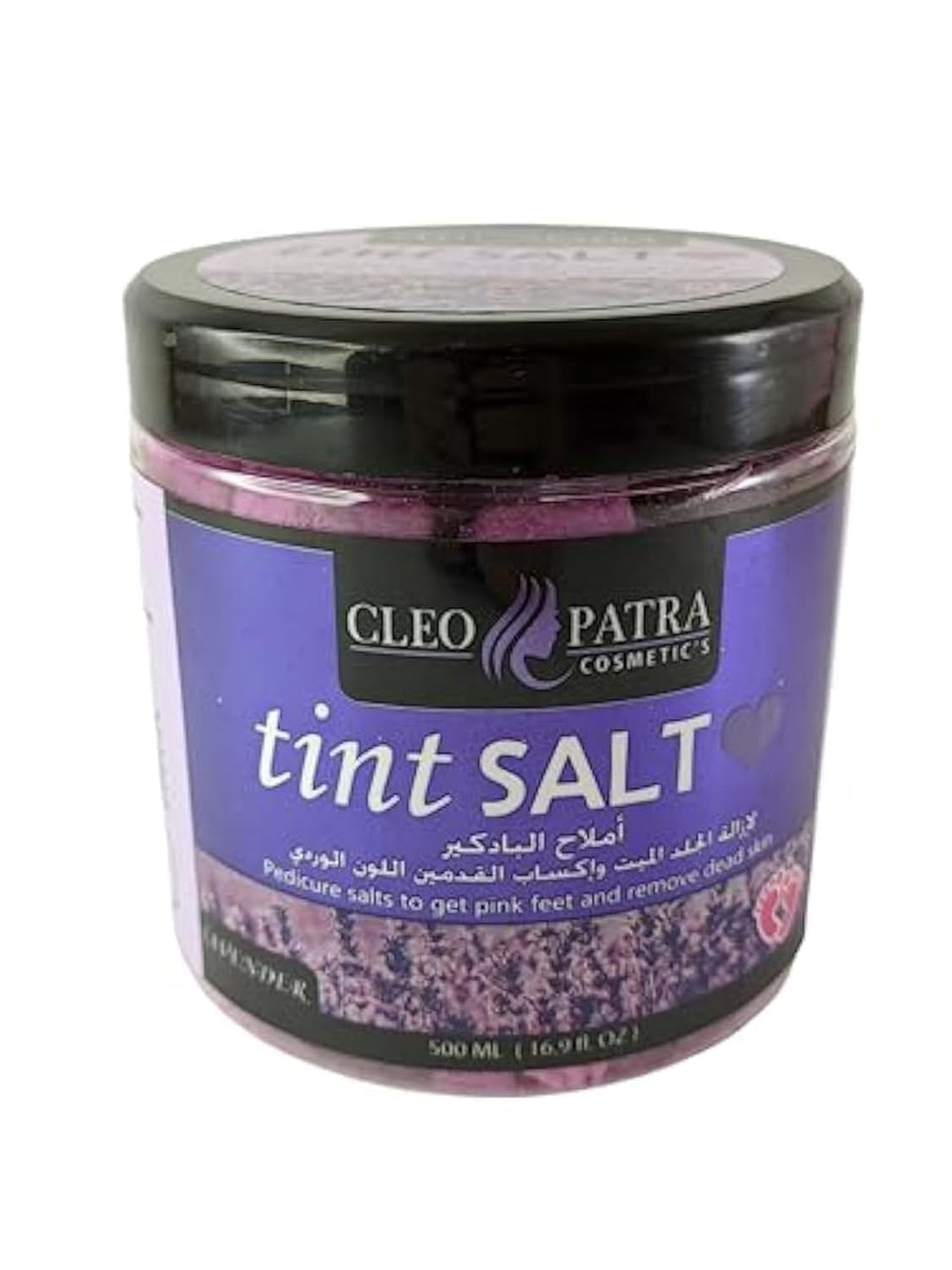 cleopatra Pedicure Salts Lavender Dead Skin & Rose Foot - 500ml