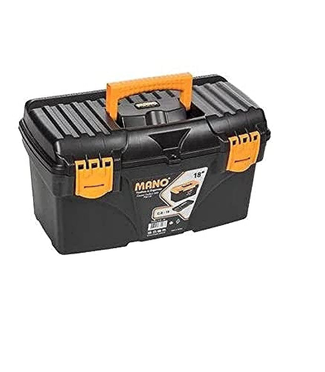 MANO C. SR18 Classic Tool Box with Flat Lid (18in/ 432mm x 250mm x 238mm)
