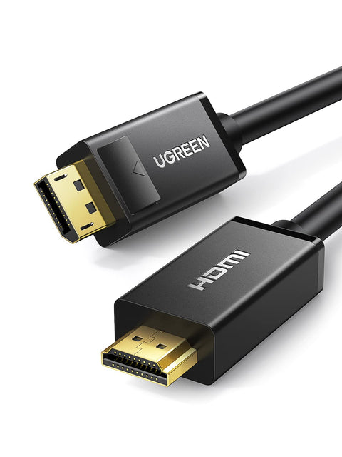 UGREEN 4K 30Hz UHD DP to HDMI Cable 2M Male to Male Displayport to HDMI Video Cable DisplayPort to HDTV Monitor Cable