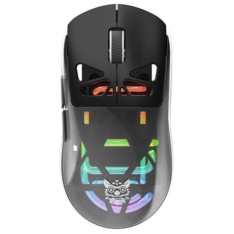 Onkuma CW930 RGB Tri-Mode Wireless Gaming Mouse, Bluetooth 5.0, 2.4G Wireless & Wired Type-C, 5-Level Adjustable DPI 800–4000, Dynamic RGB Lighting