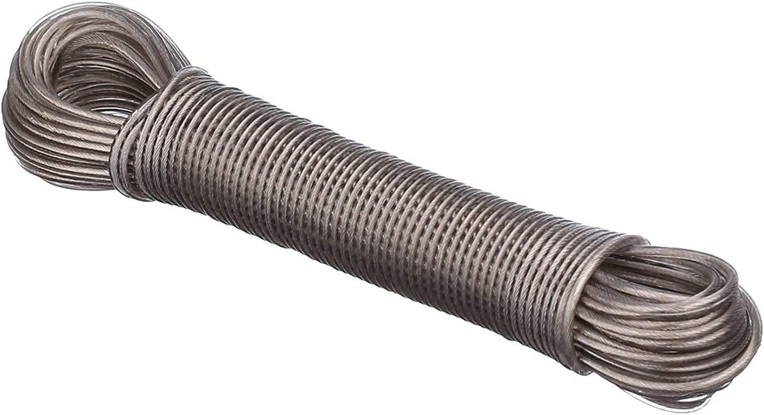 elyassin Metal Laundry Rope, 20m - Colors Vary