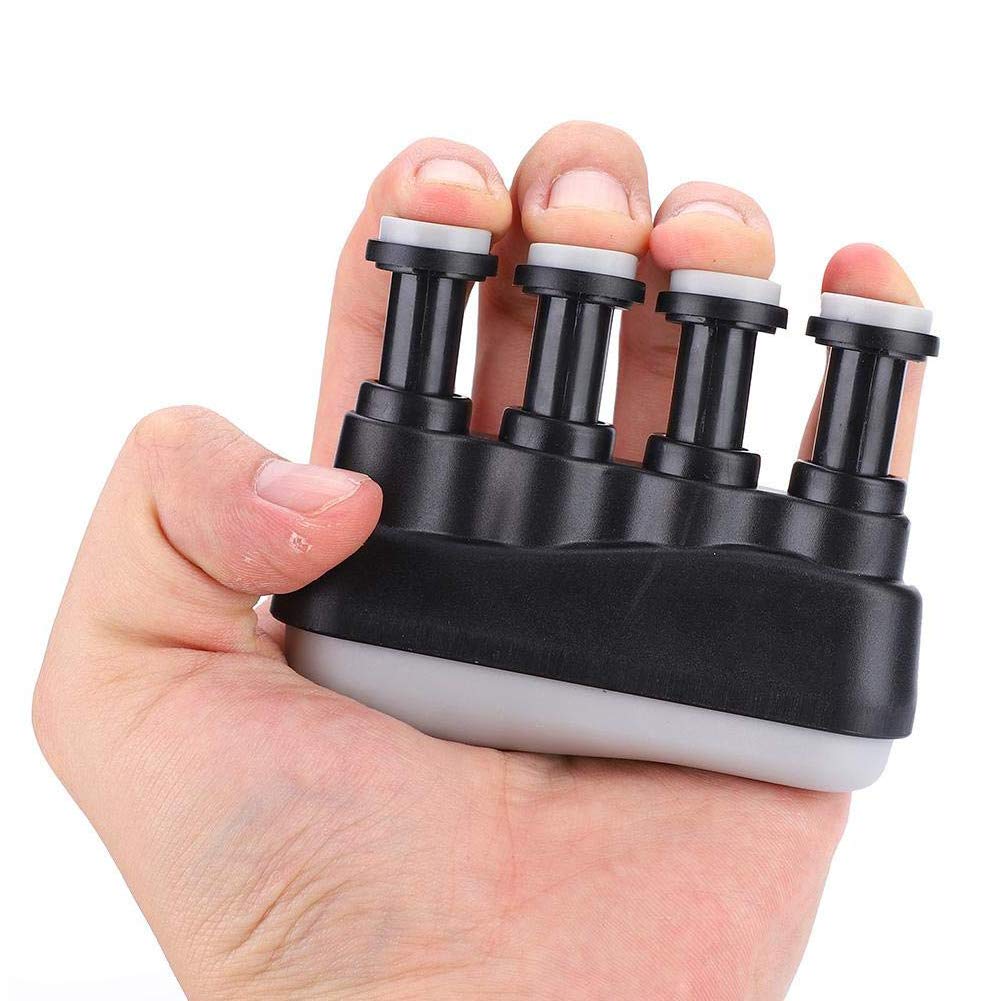 Guitar Finger Exerciser Grip Hand Strengthener Finger Strengthener for Musicians Ukulele or Physical Therapy Silicone Pad Tension