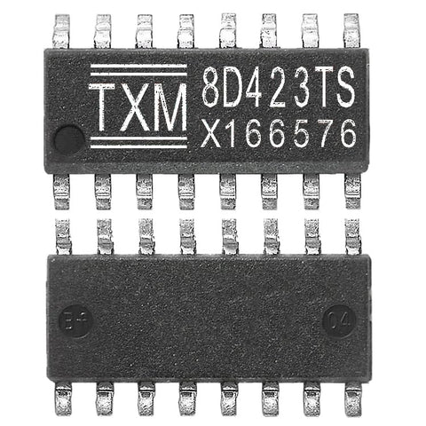 EC 2 Pack TXM8D423TS TXM-8D423TS TXM 8D423TS TXM8D423 8D423 Chipset Integrated Circuit IC - SOP-16 Remote Control Car Receiver Five Function With Motor Drive ic