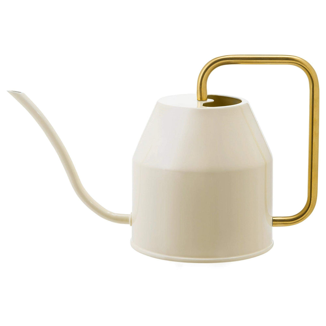 Watering Can, Ivory, Gold