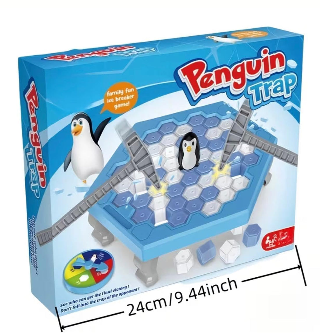 Penguin Trap Penguin Ice Breaker Game Fun Family Game for Skill and Concentration, Suitable for Teamplay and Intelligence Development
