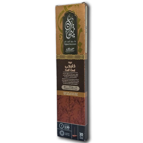 Oud Gulf Premium Incense â€“ Burning Up To 90 Minutes â€“ 10 Sticks â€“ Long Lasting Lasting Lasting Scent After Use â€“ Natural Materials & Essential Oils â€“ Suitable For Homes, Worship & Gifts