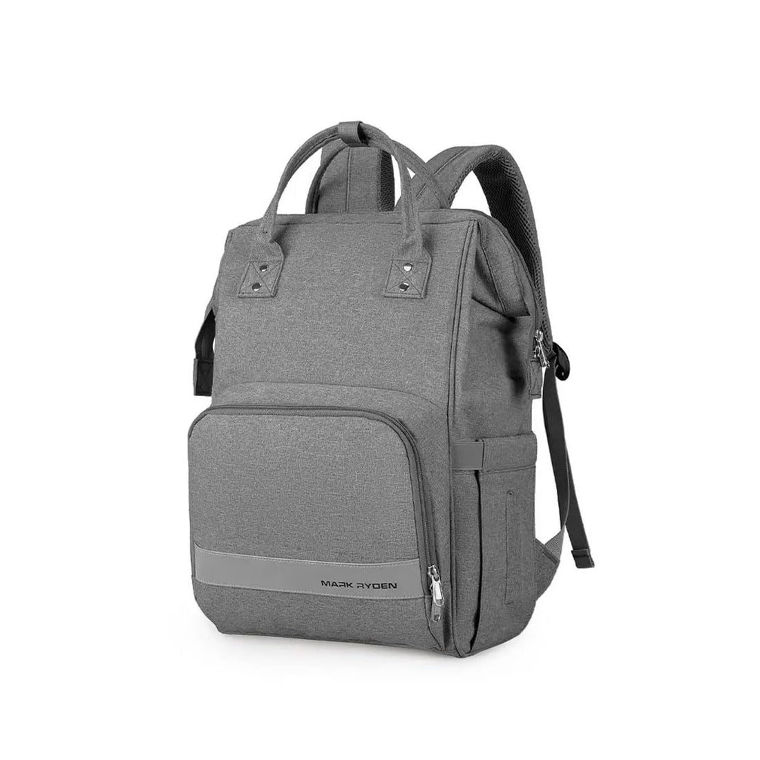 MARK RYDEN Modern Diaper Backpack Model 8703, Gray, Grande