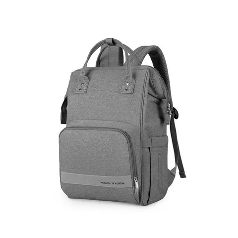 MARK RYDEN Modern Diaper Backpack Model 8703, Gray, Grande