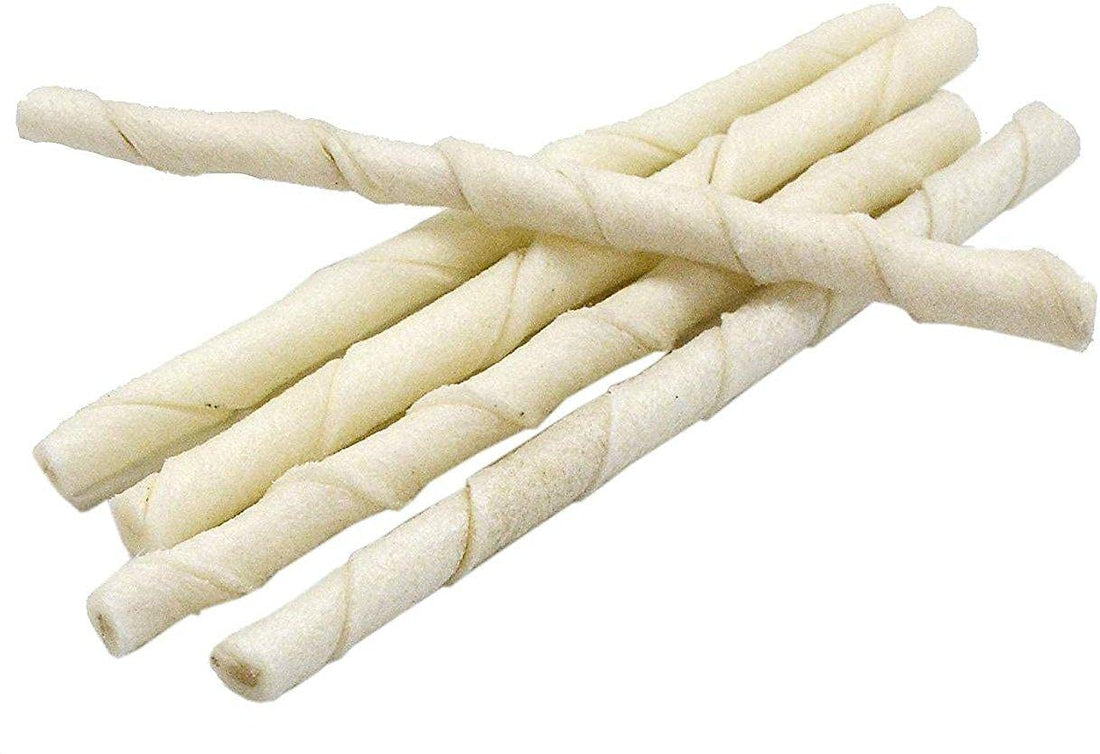Small Rawhide Twist Chew Bone for Dog