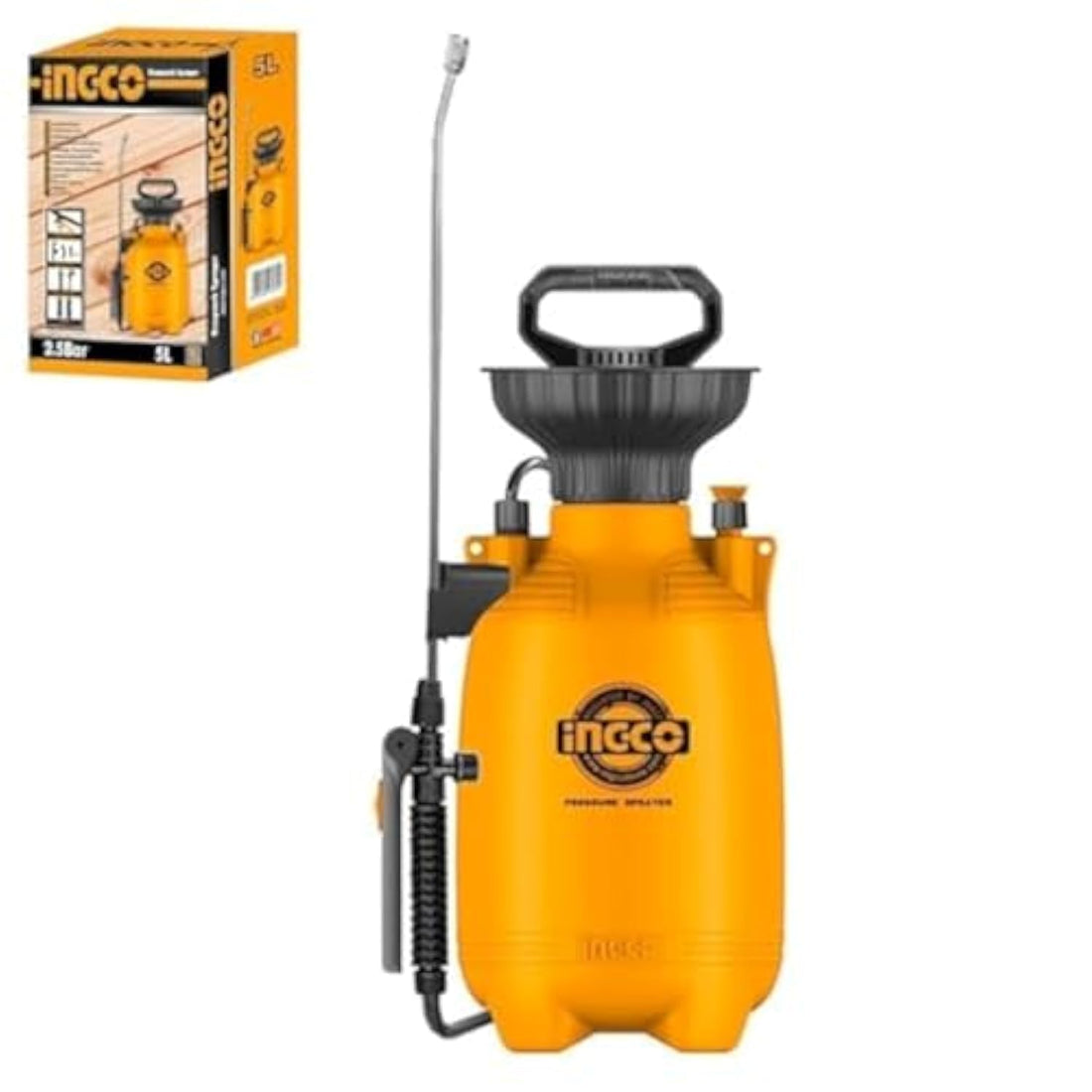 Ingco 5L Garden Misting Water Pressure Sprayer HSPP30502