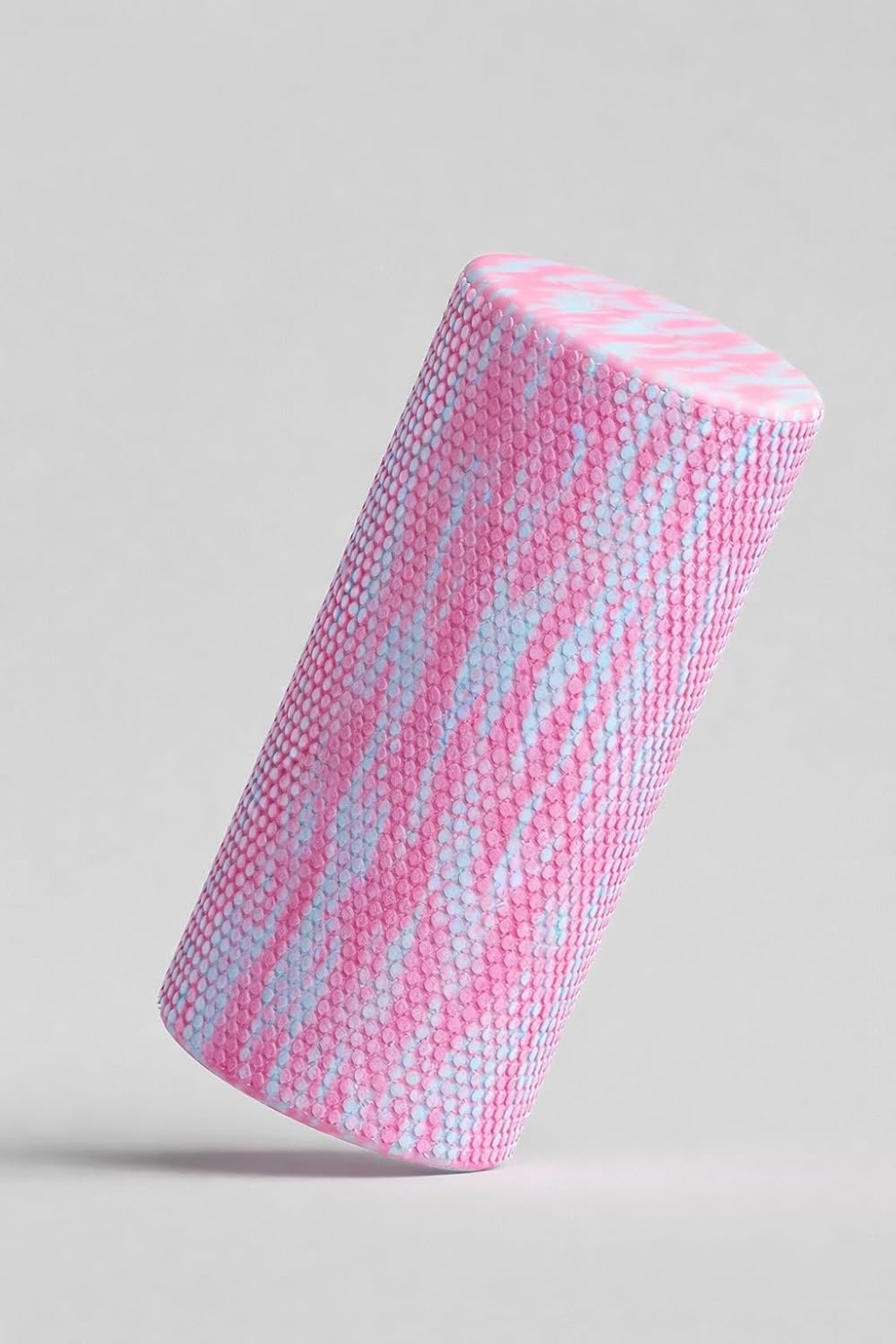 Yoga Foam Roller 30cm – Textured Muscle Massage Roller for Deep Tissue, Muscle Recovery, Pilates, Stretching & Home Workouts (Pink) (pink)