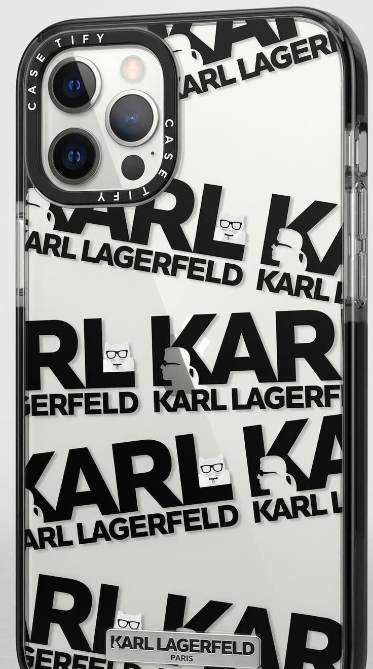 karll Clear Printed TPU Case Cover Compatible with iPhone 12 Pro Max 6.7 Inch