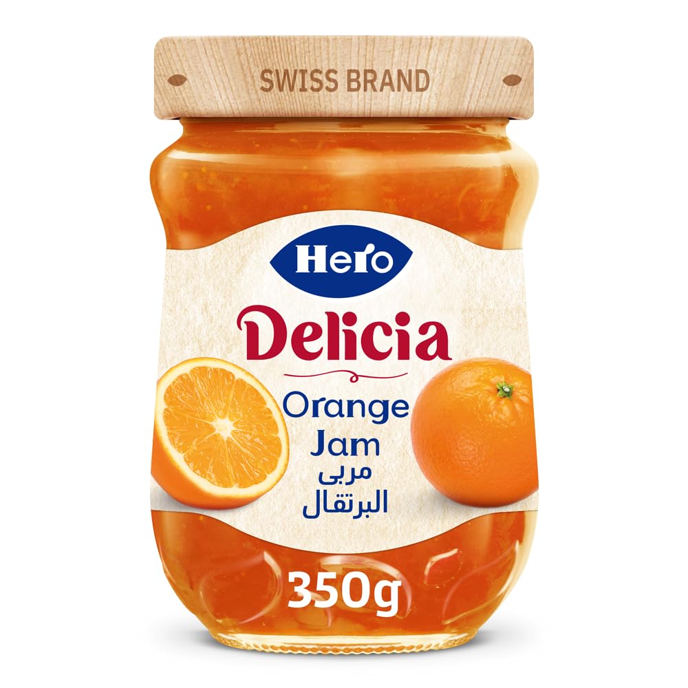 Hero Delicia sweet orange jam 350 gm