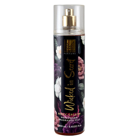 Melano Perfume Body Splash Refreshing Fragrance Mist With Wicked In Secret For Women-250ml