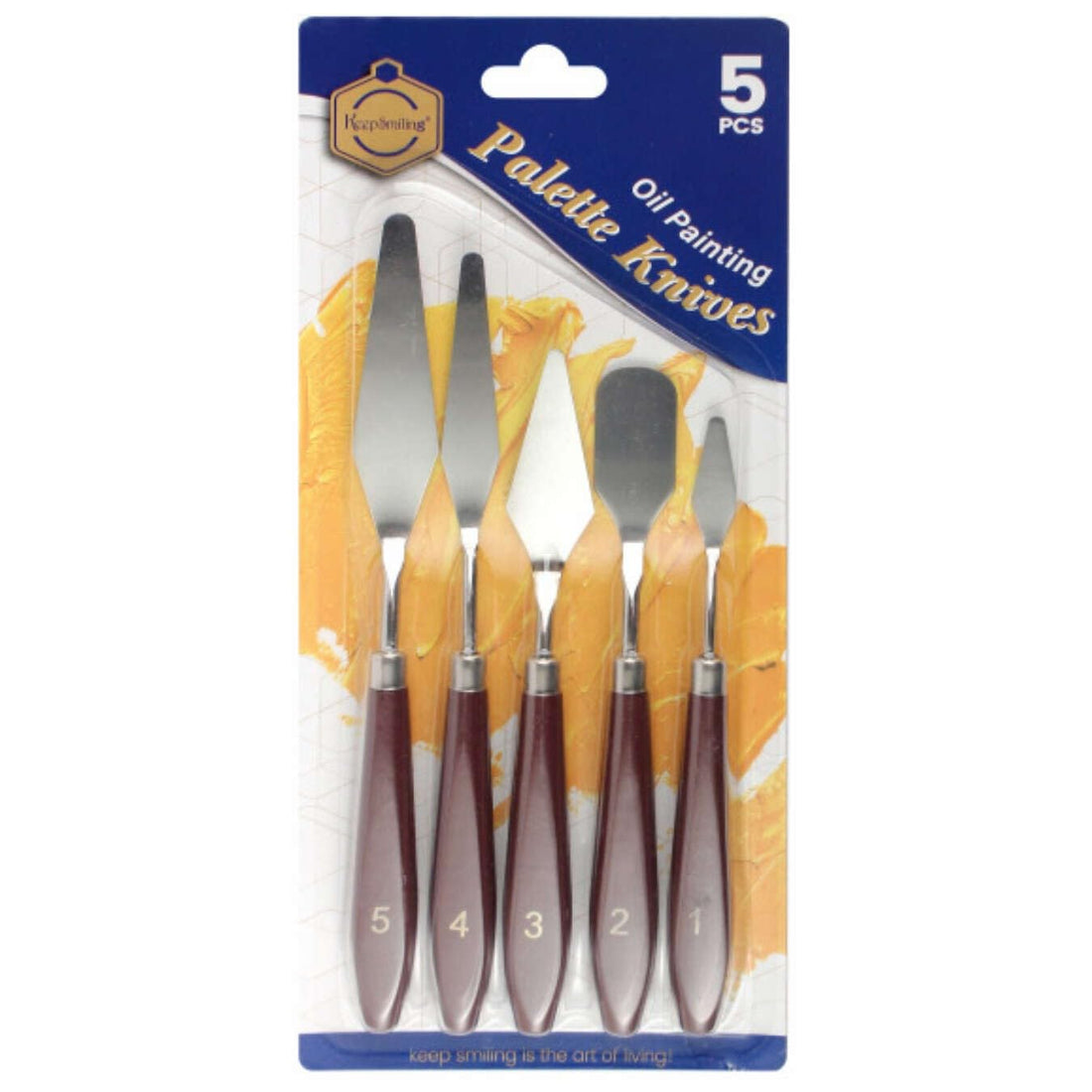 Keepsmiling GV305 93-A Knife 5-Piece Set, Large