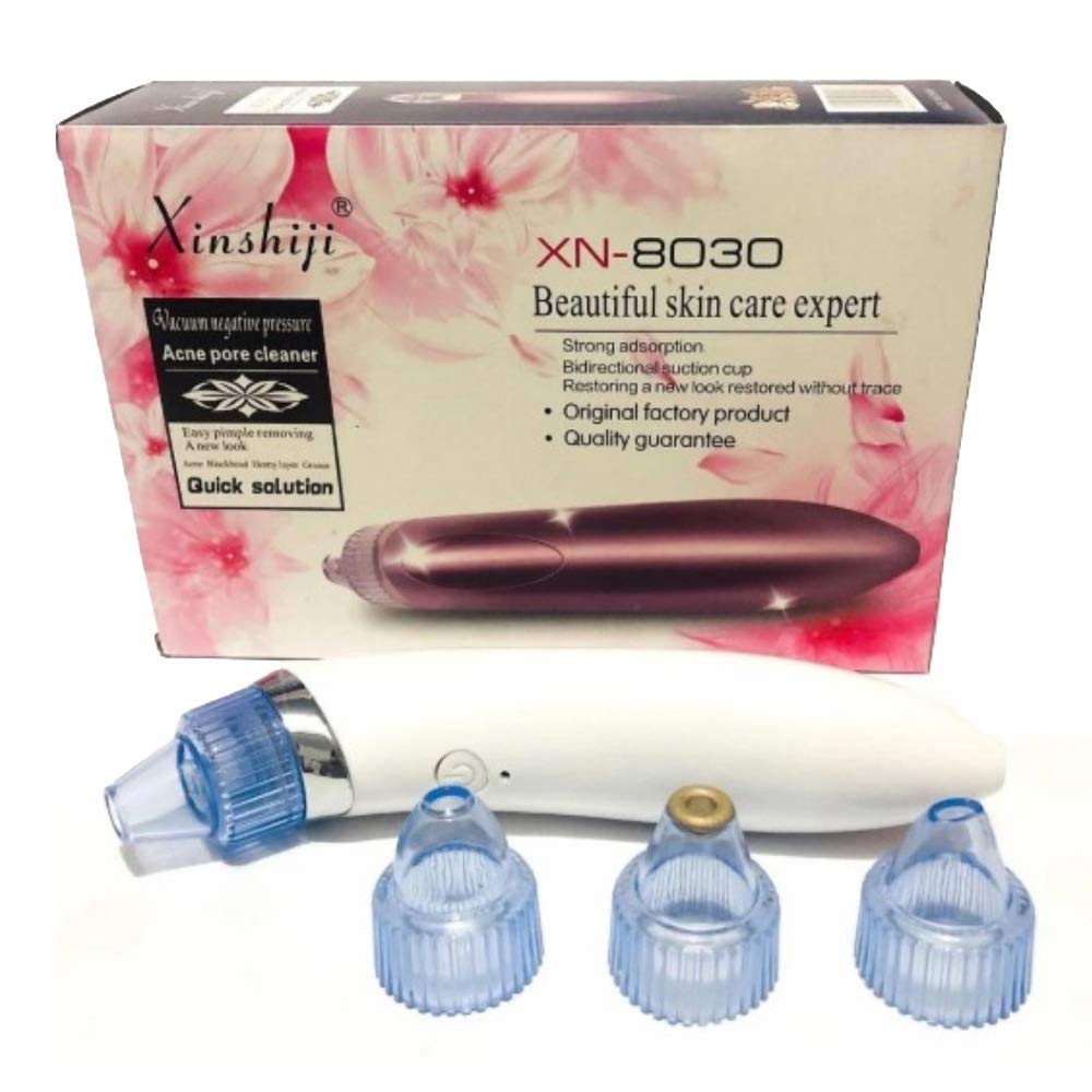 Black head vacuum acne cleaner pore remover skin facial cleanser care xn-8030-rose gold