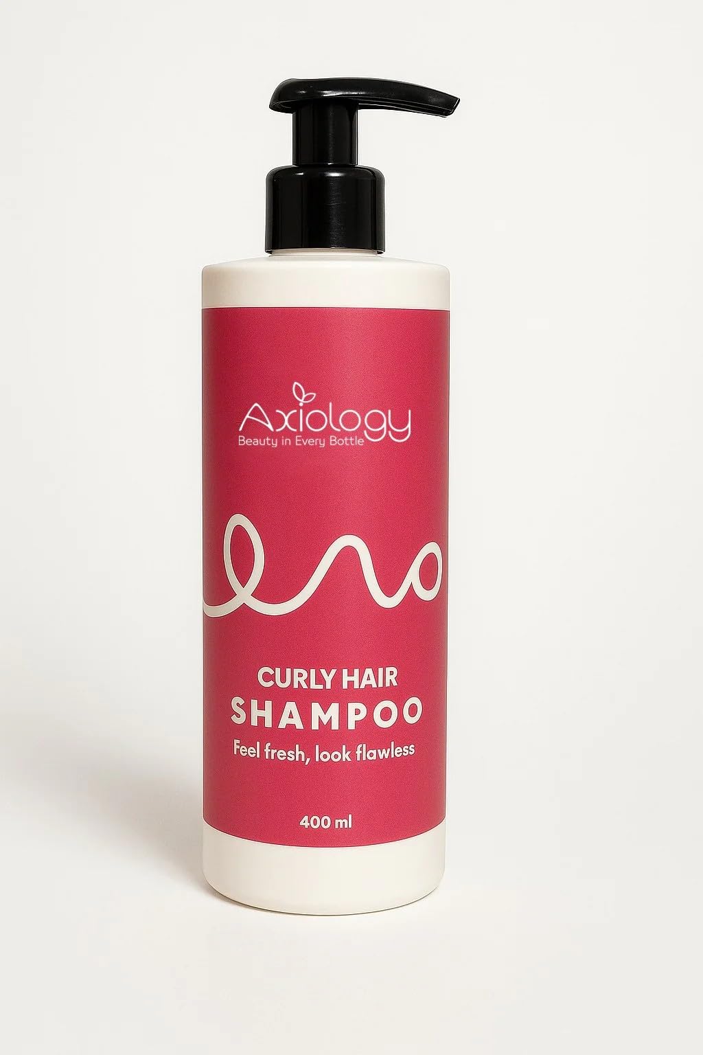 Axiology Curly Hair Shampoo, Feel Fresh Look Flawless, 400 ml