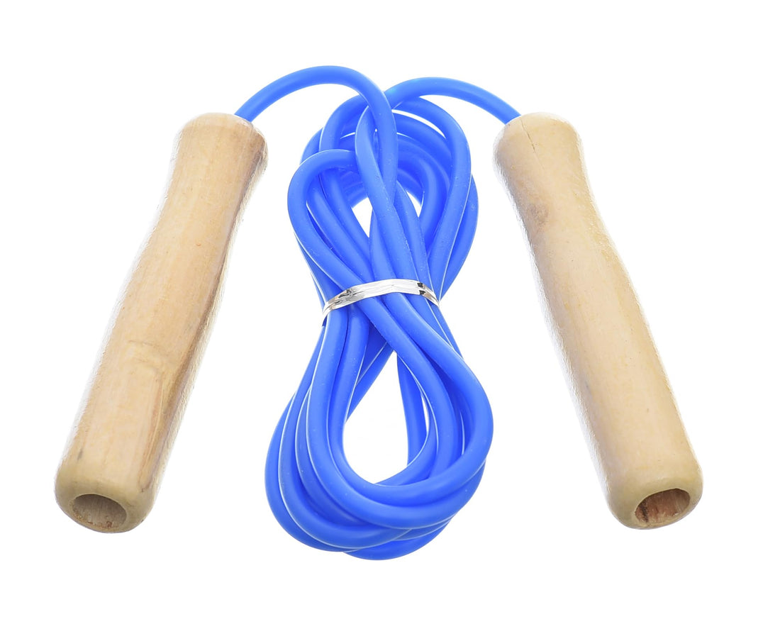 IP-10008 Jump Rope Comfortable Handle to Hold Adjustable Skipping Rope, Ideal for Body Gym Fitness for beginners kids and adult,Endless Hours Of Entertainment - Multi Color