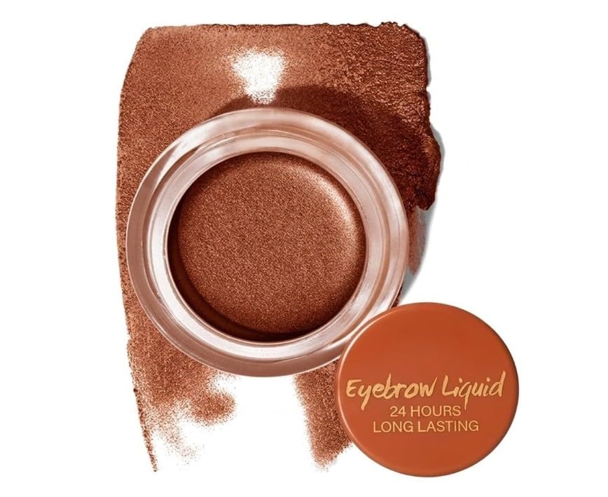 Eyebrow Gel Eyeliner Cream, 5g Long Lasting Waterproof Matte Eyeliner Cream Gel, High-Intensity Pigments Smudge-Proof Eye Liner, for Women Girl (LIGHT brown)