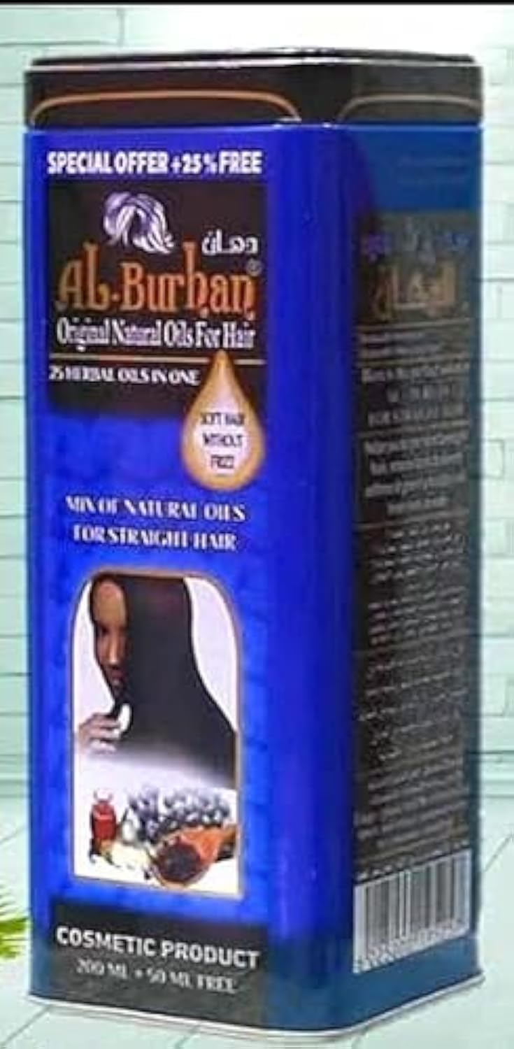 Al borhan herbal hair oil blue