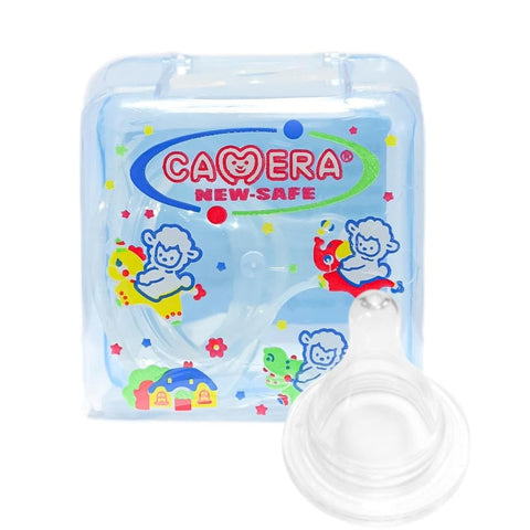 Camera Baby New-Safe Nipple, Wide Neck, Size Small, 1 Piece, 51352, Nitrosamine-Free